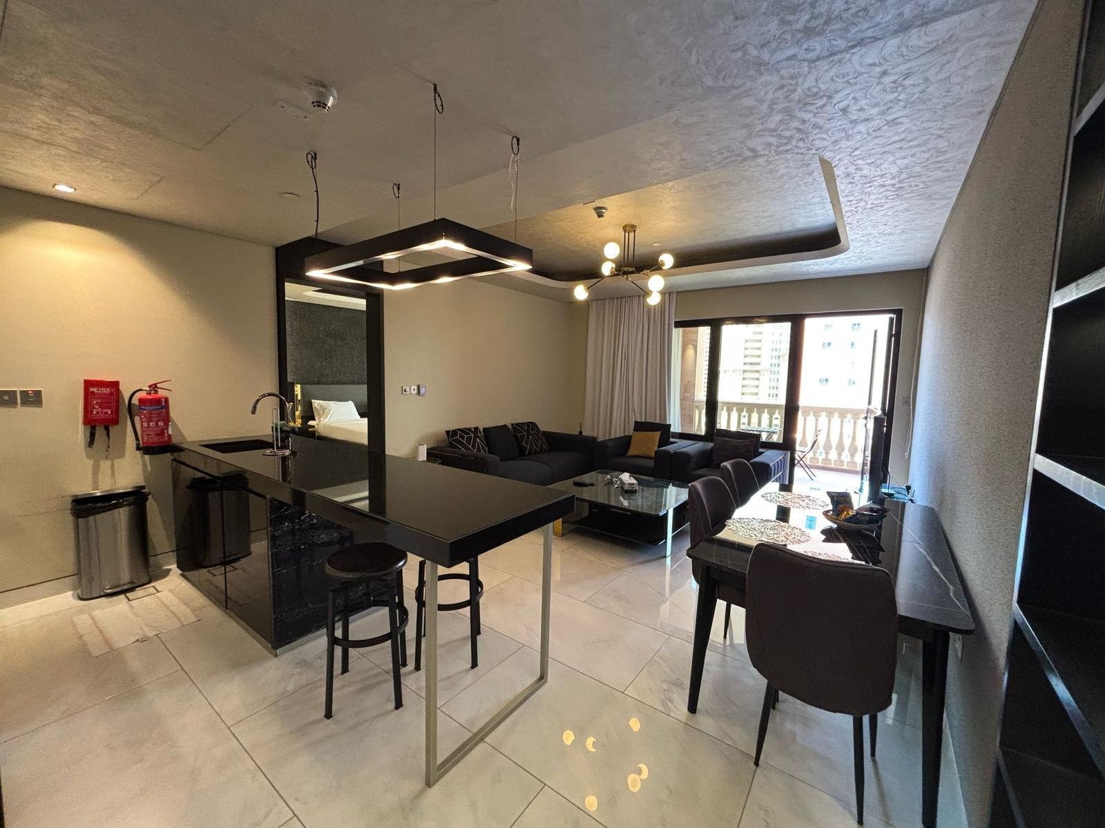 شقة فاخرة في قلب جزيرة اللؤلؤة